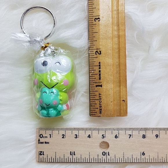 Keroppi Sanrio Keychain - NWOT - Picture 4 of 6